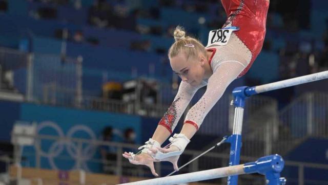 hth华体会-拜尔斯失误美国女团罕见落后 中国队争牌仍需稳定